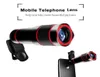 Lente telepo para celular com zoom de 14x, telescópio óptico 4k hd, lente de câmera para iphone, samsung, huawei, xiaomi7689743