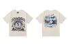 Hellstar Shirt Hellstar Designer Tshirt Tee Hommes Femmes T-shirts Graphique Tee Vêtements Vêtements Hipster Lavé Tissu Street Graffiti Lettrage Feuille Hommes Plus S LTLM