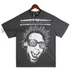T-shirt pour hommes Hellstar Designer Vêtements Polo American Hip Hop Avatar Imprimer Sweat-shirt à manches courtes N90K