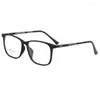 Solglasögon ramar mäns titanglasögon ramar ultralätt myopia glasögon full bekväm stor torg optisk