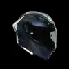 Helme Moto AGV Motorrad Design Sicherheit Komfort Agv Pista Gp Rr 70. Jahrestag Grau Rot Wassermelone Pillen Chameleon Motorrad Kohlefaser Vollhelm Y6ZE