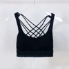 Soutien-gorge de Yoga à séchage rapide pour femmes, vêtements d'extérieur, Fitness, huit amortisseurs, beau sport du dos, LU-088