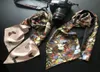 Butterfly Print 100 Silk NeckerChief Scarf Wraps Women Fashion Charming Clothing Accessories T2007293078218