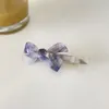 Pinzas para el cabello Corea Ins Y2K lazo Clip de pico de pato dulce para mujer accesorios de joyería regalo de novia de moda