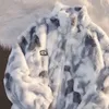 Trenchs pour femmes Manteaux de laine d'agneau pour femmes en automne et en hiver Parkas épaissie veste en coton double face haut à capuche