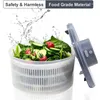 Тарелки, электрическая сушилка для салата-салата, овощная сушилка, перезаряжаемая от USB, быстросохнущая сушилка для салата, фруктов, материал чаши