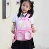 Dinossauro dos desenhos animados unicórnio menino menina duplo ombro mochila crianças pré-escolar saco de escola alça de ombro ajustável 240102