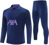 23 24 Voetbal Trainingspakken Mannen Kids Voetbal Training Sets Voetbal Jaspak Survetement voet maillot de Voetbal Jogging Set