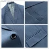 Herrenanzüge Blazer Beste Hochzeitsanzüge für Männer Mantel Hose Design Neueste Luxusmarke Costard Homme Mariage Business Social Blazer Jacke Set 2 Stück Q230103