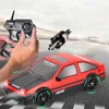 2.4G Drift Rc Car 4WD RC Drift Car Toy Remote Control For GTR Model AE86 Vehicle Car RC Racing Car Toy Children Christmas Gifts 240102