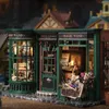 Tillbehör Doll House Accessories Christmas Years Gift Diy Wood Miniature Furniture Dollhouse Toys For Children Birthday Presents F032 231012