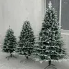Juldekorationer 1,8 m trädkryptering Vit simulerad snö PE mindre ornament