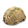 1pcs Fast MH PJ BJ Kask Airsoft Paintball Ordusu Kask Kapağı Askeri Aksesuarlar Bisiklet Kezisi Net 240102