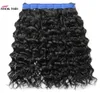 Ishow 10A Indische Remy Menschenhaar Bundles Schuss Extensions Brasilianische Wasser Welle 34 PCS Angebote Verworrene Lockige Lose Tiefe körper für Frauen 1815342