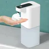 Dispenser di sapone liquido Schiuma automatica Ricarica intelligente Sensore touchless macchina universale Impermeabile per bagno scuola