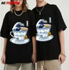 Мужские майки 2024, японская футболка Great Kanagawa, мужские футболки с волнами в стиле ретро Hokusai Art, унисекс, футболки большого размера с короткими рукавами большого размера