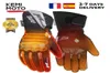 Gants chauffants pour moto, écran tactile, ski chaud d'hiver, étanche, Rechargeable, chauffage thermique pour motoneige 2201114672895