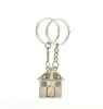 10Pair New Couple I Love You Lovers Keychain Warm House Type Key Ring Souvenirs Valentine S Day Gifts Built With Love Home Alloy K5746805