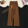 Pantalons pour hommes Hommes Casual Streetwear Droit Lâche Été Quotidien All-Match Respirant Vertical Hong Kong Style Couleur Unie Simple Mode