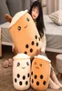 1pc Reallife Bubble Plush Toy Stuffed Food Milk Soft Doll Boba Fruit Tea Cup Pillow Cushion Kids039 Girls039birthday Gift4186946