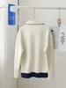 24ss Marant Designer Streetwear Felpa Lettere Ricamate Donna Ragazza Mezza Zip Giacca Outdoor Maglione Pullover Maglione Felpe con cappuccio