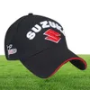 Män suzuki race cap f1 bil mogo gp motorcykel racing kepsar manlig krok och slinga sport baseball sol cap hatt svart blå färg1393128