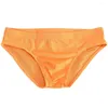 Cuecas cuecas masculinas shorts sexy sem costura respiração de respiração fina causal calcinha sólida calça de banho de praia leve leve