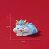 Dragon Ornaments Micro Landscape New Year Cute Little Dragon China-Chic Doll Handmade Accessories Chinese Zodiac Dragon Year Wholesale