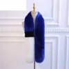 Designer women winter fashion fur fake collar wool scarf Spell color collars warm scarves 9 colors