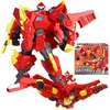 EST Mini Force 2 Super Dino Power Transformation Robot Figure Action Figures Miniforce x Deformation Dinosaur Toy 240102