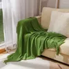 Coperte Coperta nordica Coperta lavorata a maglia Copridivano per il tempo libero Ufficio Pisolino Aria condizionata Bohemian El Decor Asciugamano per la fine del letto Scialle morbido