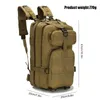 25l mochila tática de náilon acampamento homem militar mochilas grande capacidade à prova dwaterproof água pacote caça esporte trekking saco pesca 240102