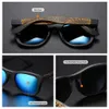 Sunglasses Handmade Black Bamboo Wooden Frame Sunglasses for Women Men Polarized Vintage Bamboo Wooden Sun Glasses