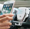 CAR QI Wireless Charger för iPhone 12 XS Max XR 8 Induktion Telefonladdare Vent Telefonhållare för Samsung Note S9 S85947526