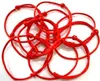 バングルファストシッピング！ 100pcs/lot Kabbalah Hand Maked Red String Bracelet Eval Eye Jewelry Kabala Good Luck Bracelet Protection