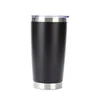 Water Bottles 20oz Stainless Steel Thermal Travel Coffee Car Mug Vacuum Insulated Tumbler With Lid Portable Bottle Outdoor