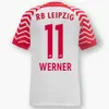 Werner Olmo Xavi Futbol Forması RB Leiipzig Futbol Jersey Yetişkin Çocuk Futbol Forması Seti 23 24 Futbol Gömlek Hayranları Oyuncu Kiti Üniforma Kısa Kollu Klasik T-Shirt