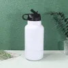 US STOCK 32oz Sublimation Dog Water Bottle Large 32oz Insulated Water Bottle with Travel Dog Bowl Food Bowl Travel Bottle ZZ