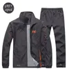 Men's Hoodies Mens Sporting Active Tracksuits Sportswear Exercise And Sweatshirts Zipper Suits Jacket Pants Joggers For Men 4XL