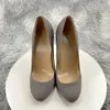 Klänningskor kvinna pumpar Mary Jane Round toe High Heels Fetish Sexig klackade 12 cm Stilleto Storlek 46 Office Women Wedding