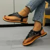 Sandals Women's Shoes 2024 Flip Flops Casual Women Rovet Rivet Flate مع شريط مرن