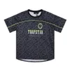 Men Tirt Designer Trapstar Streetwear T-Shirt Monogram Monogram Jersey Summer Loose Quical Dry Dry Sleeve Stirt T-Shirt