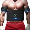 Belt Ems Electric Abdominal Body Slimming Belt Waist Band Smart Abdomen Muscle Stimulator Abs Trainer Fiess Lose Weight Fat Burn