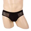 Onderbroek Backless Slips Mannen Jockstrap Ondergoed Visnet Mesh Slipje Shorts U Bolle Zakje Mannen Intieme Lingerie Knickers