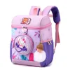 Anaokulu okul çantası kız sevimli prenses çantası büyük açılış ve kapanış tasarım çocuk sırt çantası erkekler moda okul çantası 240102