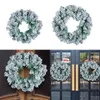 Dekorativa blommor E5BB Pine Wreath Wedding Decoration Wall Hanging Artificial Props Festival vårdekor för dörrträdgård