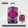 Accessories Antidust Travel Luggage Suitcase Protective Cover For 1832 Trunk Case Plaid Patterns Women thicker Rain Dustproof Waterpoof Elas