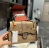 Designerclassic Women Bleecker retro kolor blokowanie torebki Lady Clutch Tourse Kobiet Crossbody ramię duża pojemność TOTE Messenger