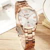 Curren Gold Watch Women Watches Ladies 9007 Steel Women's Armband Watches Female Clock Relogio Feminino Montre Femme 240102