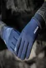 Cinco dedos Guantes Invierno Cálido Terciopelo interior Dedo completo Impermeable Pantalla táctil Deportes Pesca Esquí Guante antideslizante Hombres Mujeres Mitten2844267